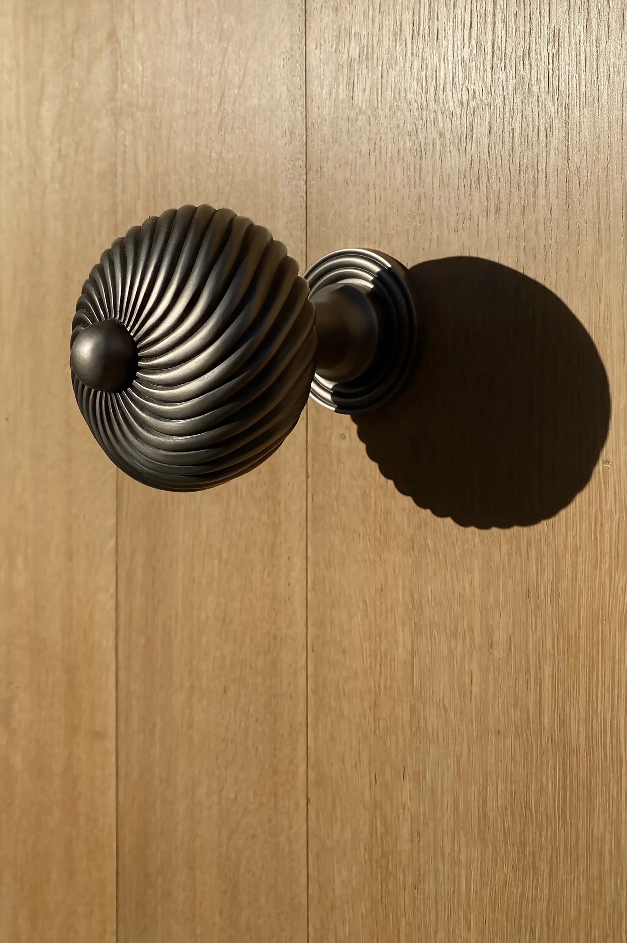 Brushed aged nickel