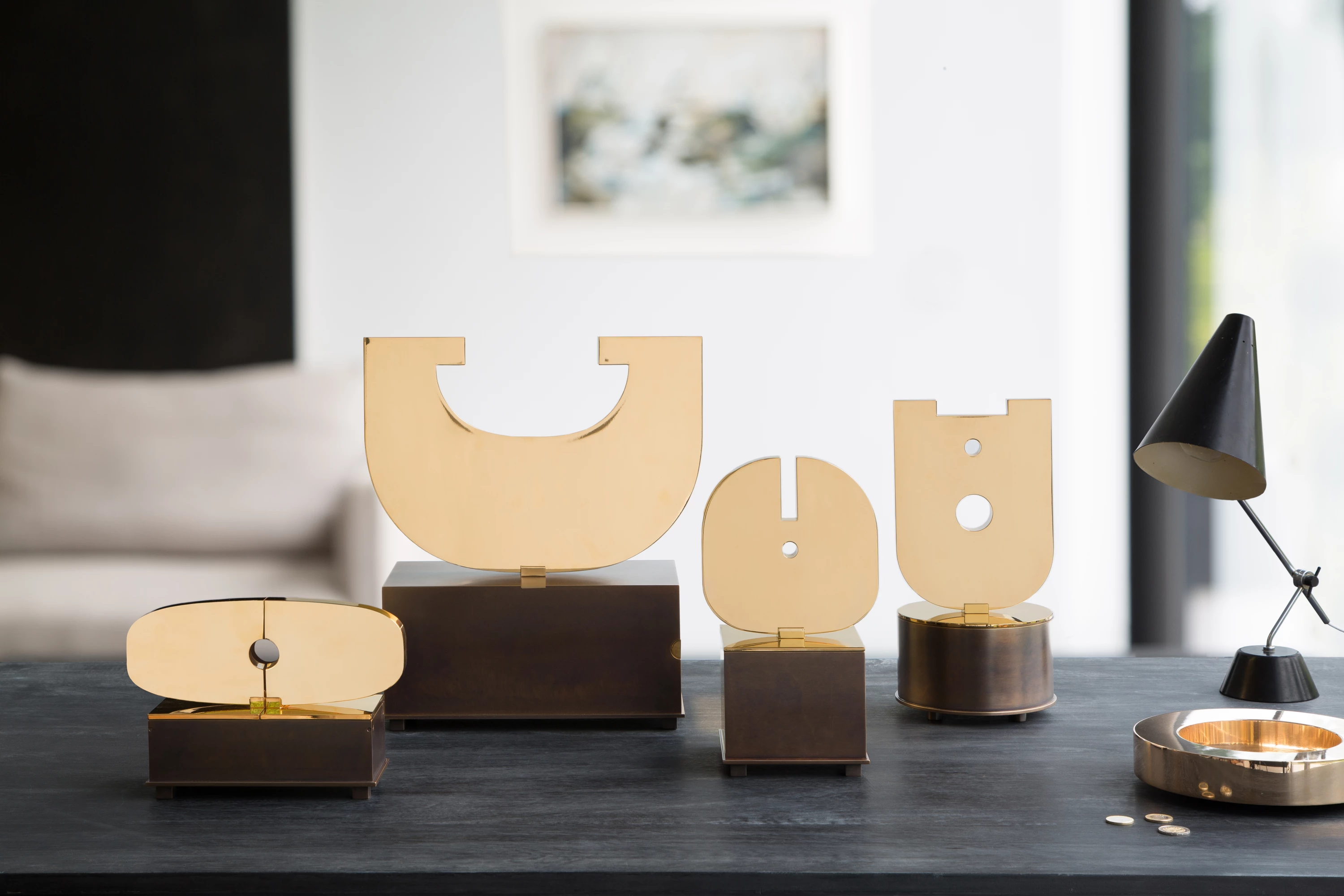 High polished brass