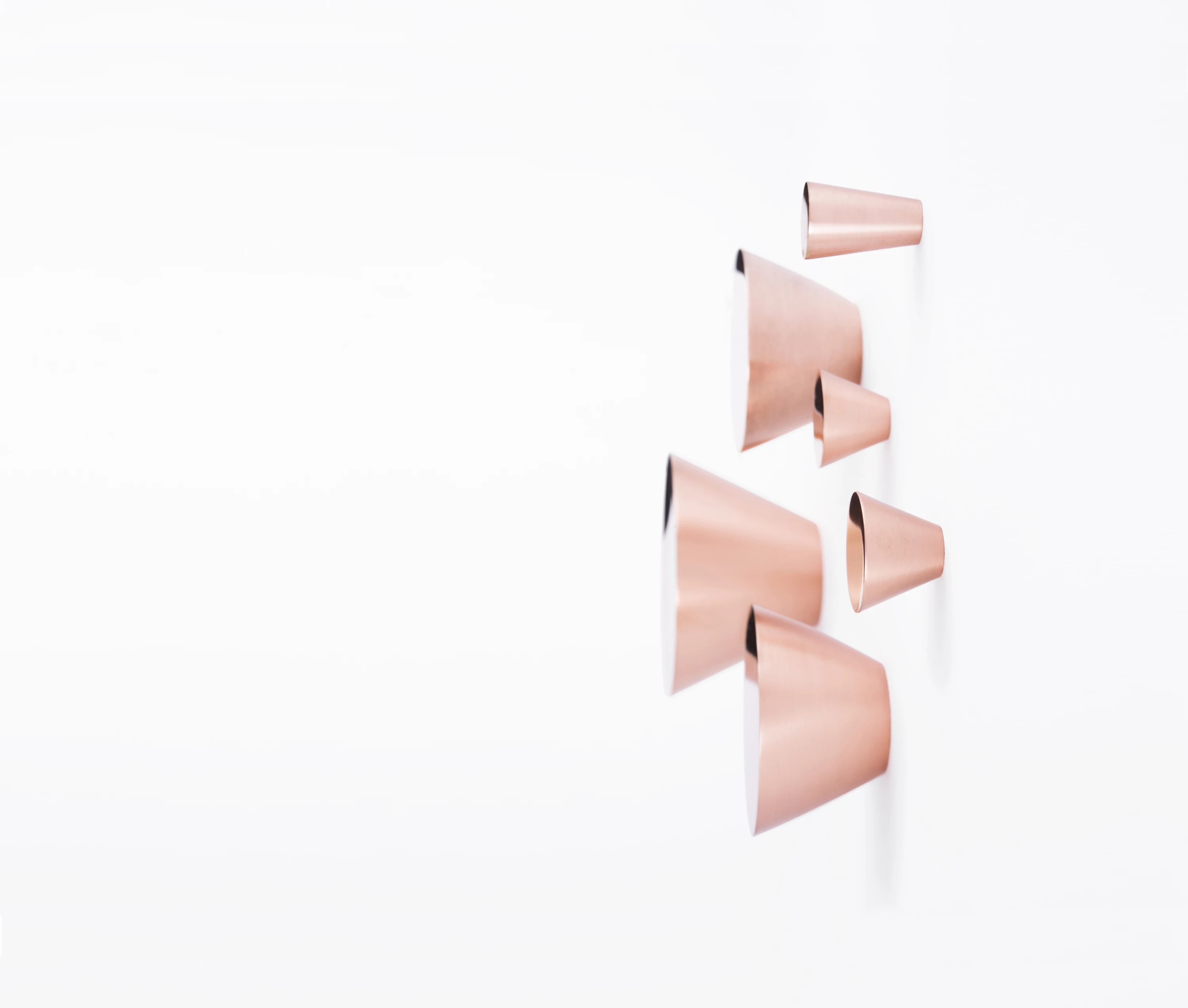 High polished red copper