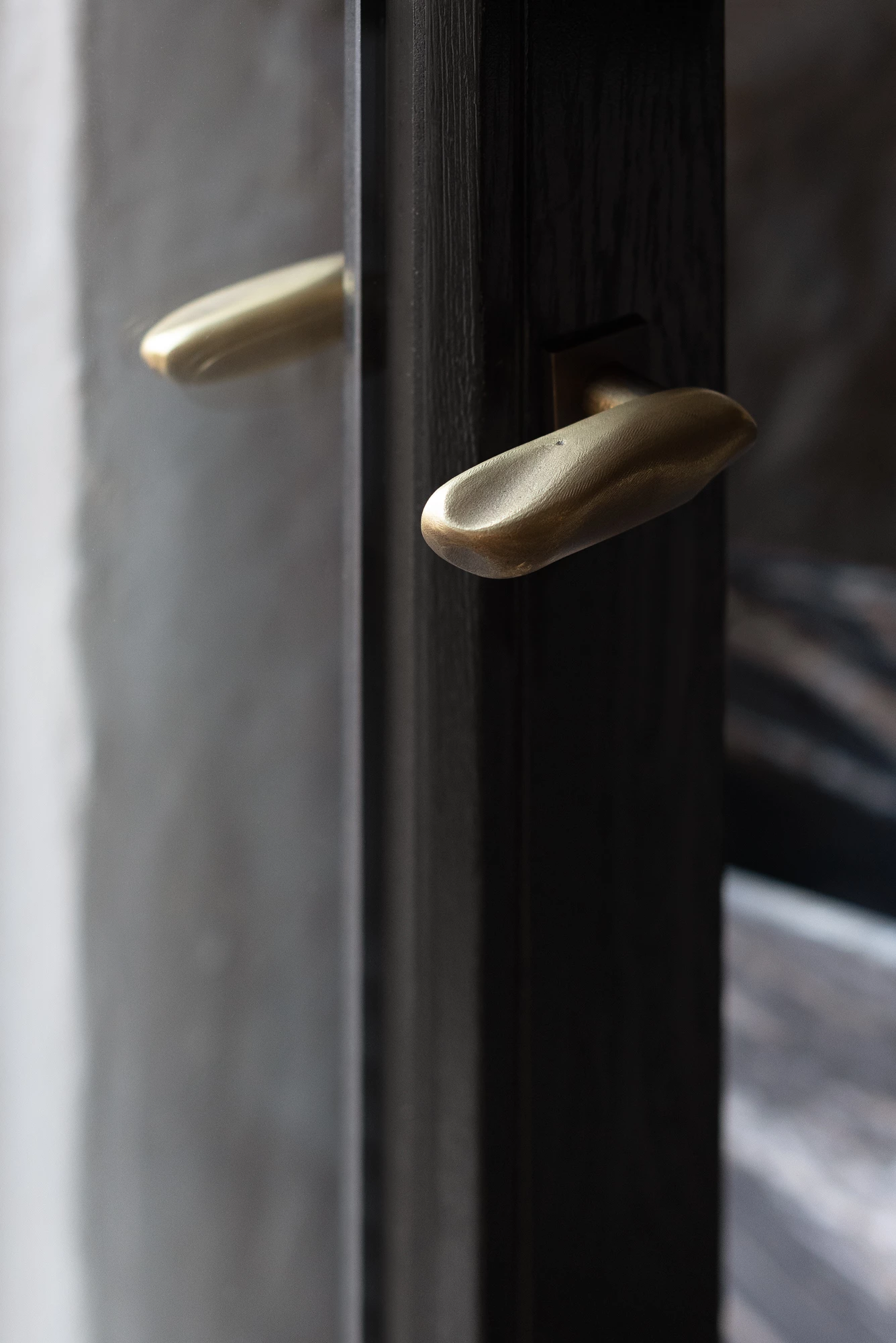 Natural sanded dark bronze