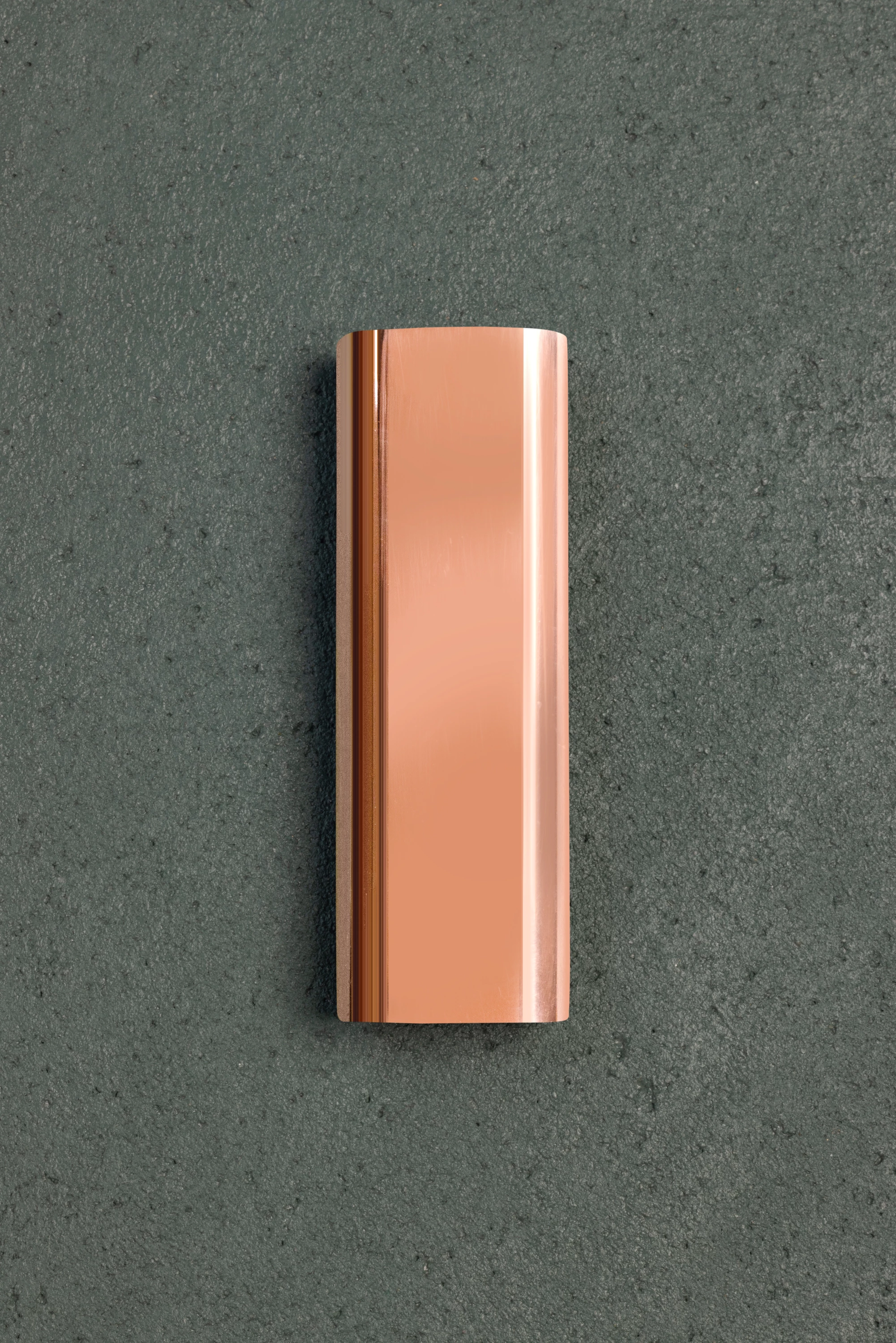 High polished red copper